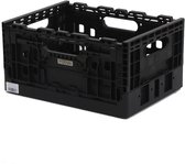 WICKED Smart Crate zwart met zwarte grepen (recycled plastic)