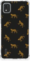 Case Anti-shock geschikt voor Nokia C2 2nd Edition Leopards