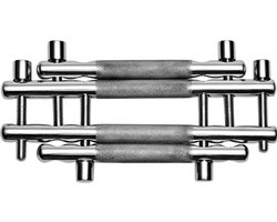 Black Label - Total Silence - Roestvrijstalen Mondknevel