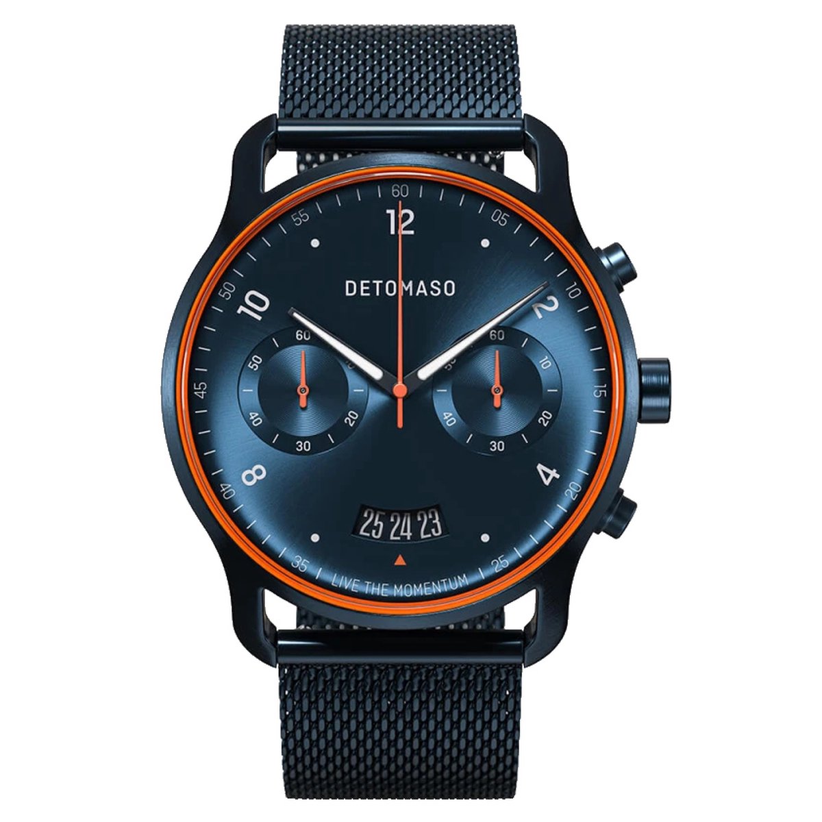 Detomaso Sorpasso Chronograph Velocità Blue Orange D02-35-09