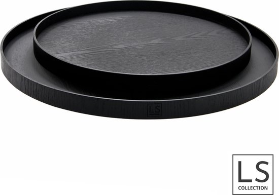 Ronde Vorm Zwart Massief Houten Thee Koffie Snack Eten Maaltijden Dienblad Plaat Restaurant Trays 21cm(21cm Ronde Vorm Zwart Massief Houten Thee Koffie Snack Eten Maaltijden Dienblad Plaat Restaurant Trays 21cm(21cm
