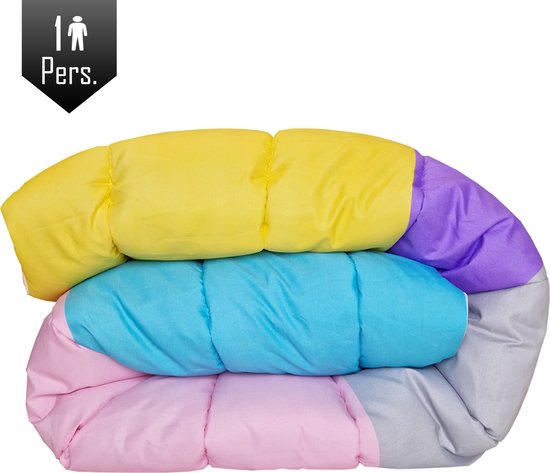 Dekbed imprimée 140x200cm Colorlines/Kingblue