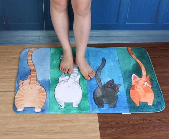 tapis de bain Chats - 40 x 60 cm