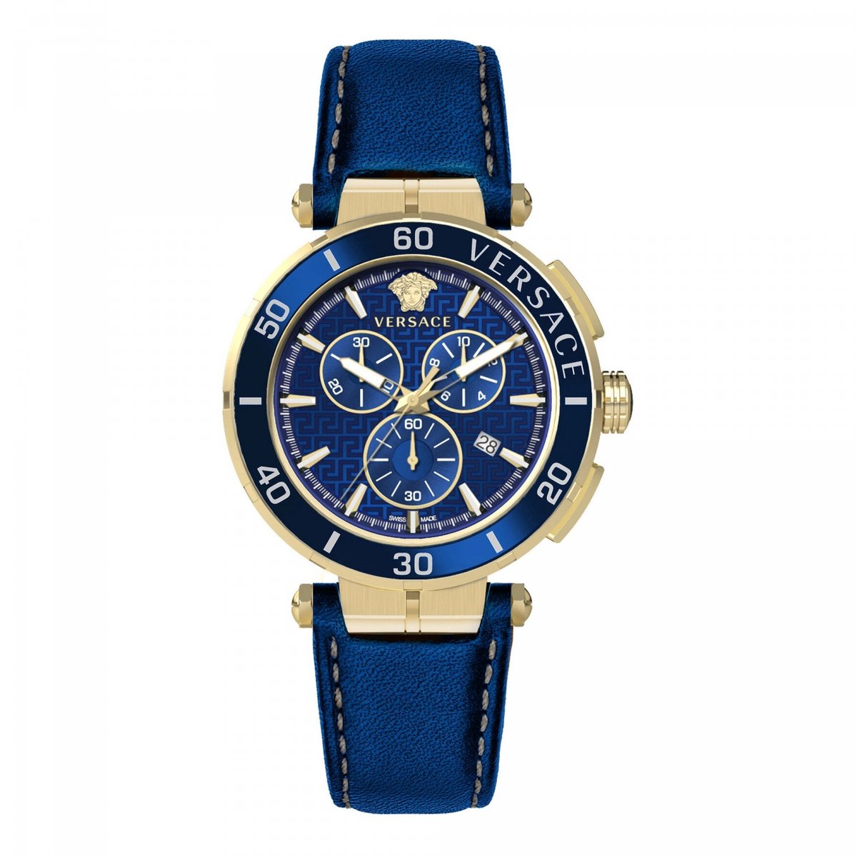 Versace VE3L00322 horloge mannen - Roestvrij Staal - goud