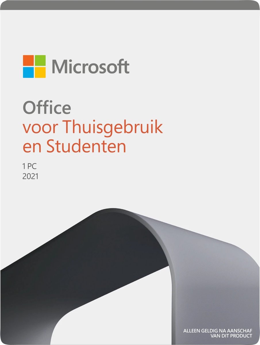 Microsoft Office 2021 Thuisgebruik en Studenten 1 PC ESD