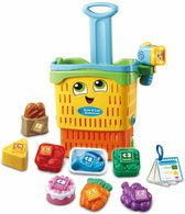 VTech Scan & Leer 2 in 1 Winkelmand - Interactief Baby Speelgoed - Maak Kennis met Vormen & Cijfers - Cadeau - 1,5 tot 5 Jaar