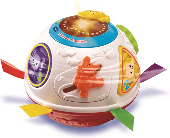 Product: VTech Baby Dieren Draaibal - Educatief Speelgoed - 6 tot 36 Maanden, van het merk VTech
