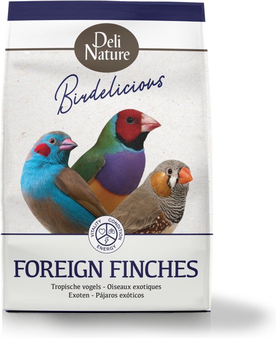 4x Deli Nature Birdelicious Tropische Vogels 2,5 kg