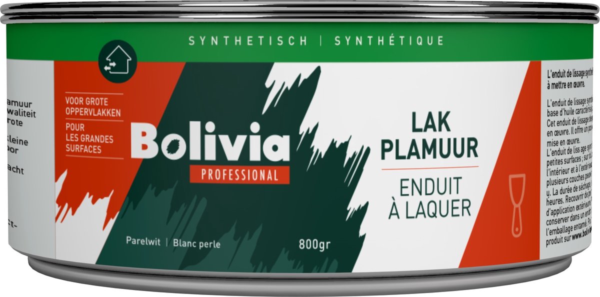 Bolivia Synthetische Lakplamuur - 400 Gram
