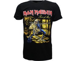 Iron Maiden Piece Of Mind T-Shirt - Officiële Merchandise - S