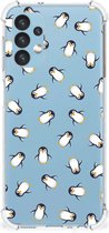 Doorzichtige Silicone Hoesje geschikt voor Samsung Galaxy A13 (4G) Pinguïn