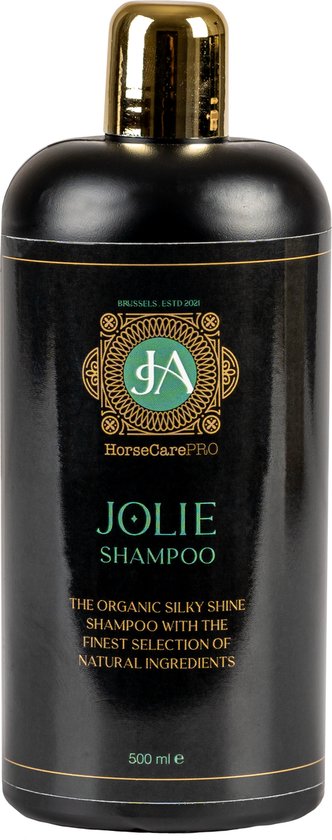 Horsecarepro JOLIE shampoo voor paarden - 500ML geconcentreerde paardenshampoo - ECOLOGISCH - heerlijke geur & zijdezacht - paardenverzorging
