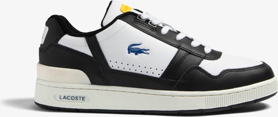 Lacoste T-Clip Heren Sneakers - Wit/Zwart - Maat 43