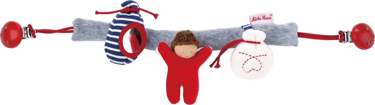Kinderwagenketting rood - Käthe Kruse - vanaf 0 maanden