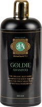Horsecarepro GOLDIE shampoo voor witte paarden & schimmels - 1L geconcentreerde & natuurlijke paardenshampoo - ECOLOGISCH - heerlijke geur - vachtverzorging bij paarden