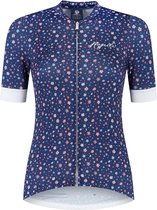 Rogelli Lily Cycling Jersey - Manches courtes - Femme - Blauw, Wit - Taille M