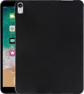 Mobigear Tablethoes geschikt voor Dunne Apple iPad Air 3 (2019) Hoes Flexibel TPU | Mobigear Basics Backcover | iPad Air 3 (2019) Case | Back Cover - Zwart