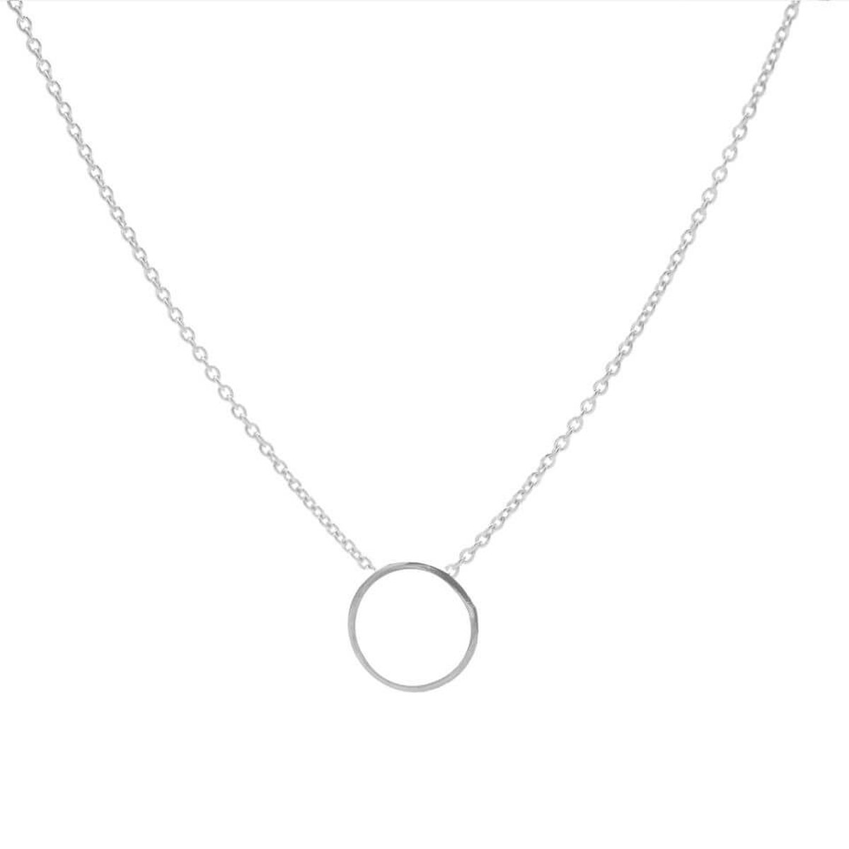 Karma Ketting Circle Zilver