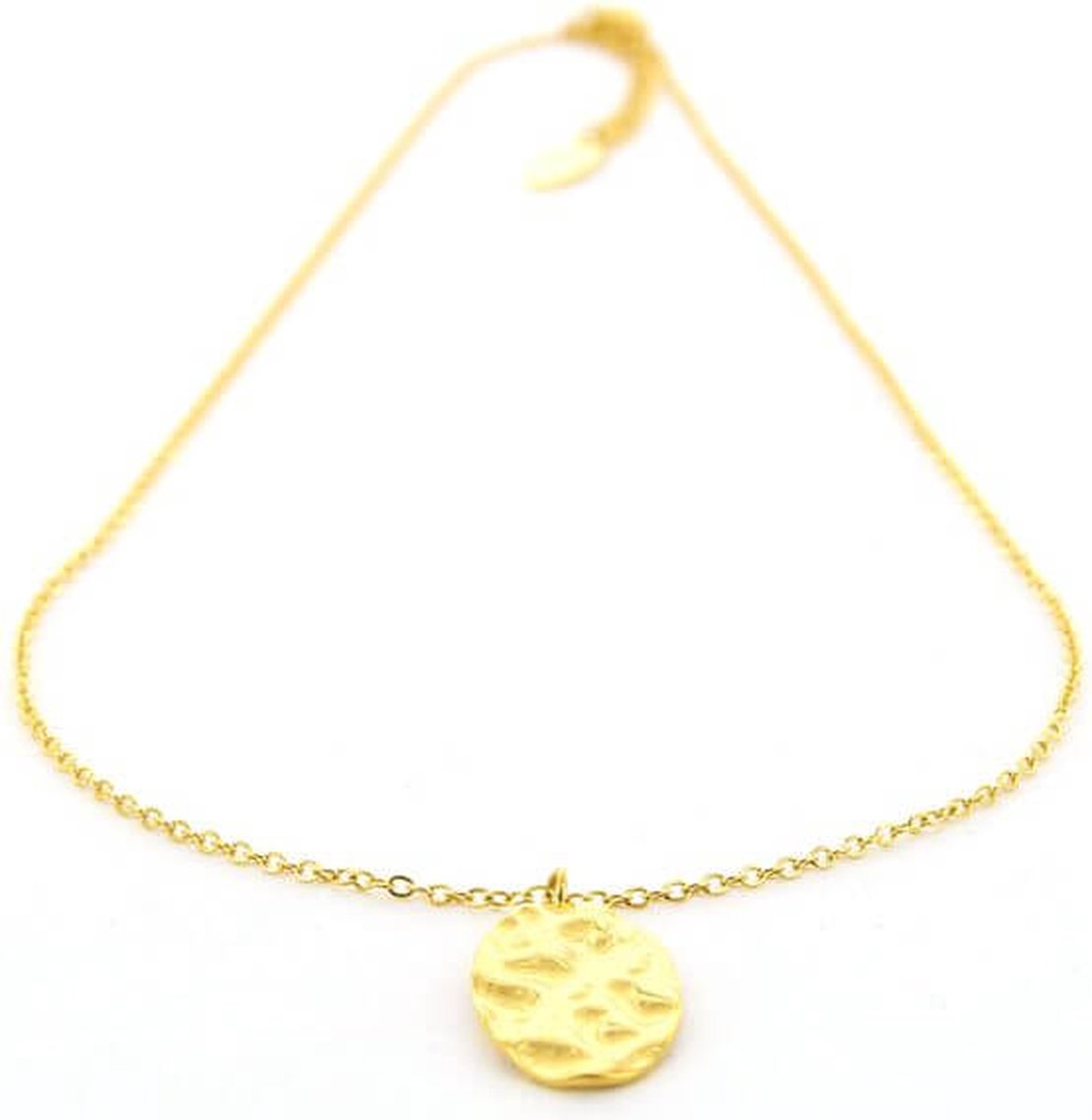 Kalli Ketting Pattern Oval Goud