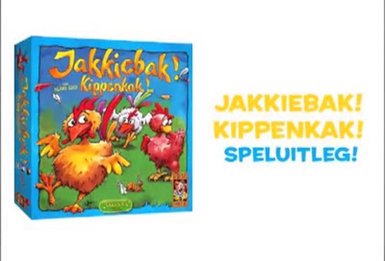 Jakkiebak! Kippenkak! Bordspel | Games | bol.com