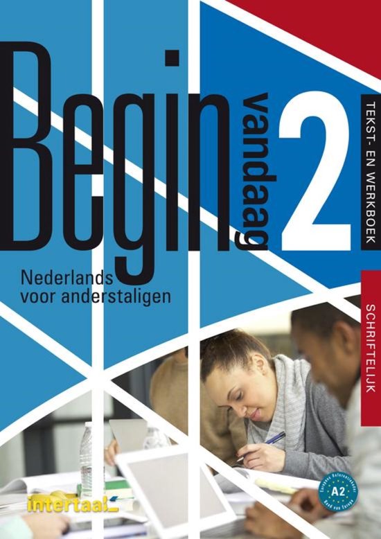 Begin vandaag 2 Schriftelijk tekst- en werkboek - cover