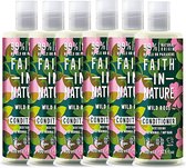 Faith in Nature - Wild Rose Conditioner - 400 ml - 6 Pak - Voordeelverpakking