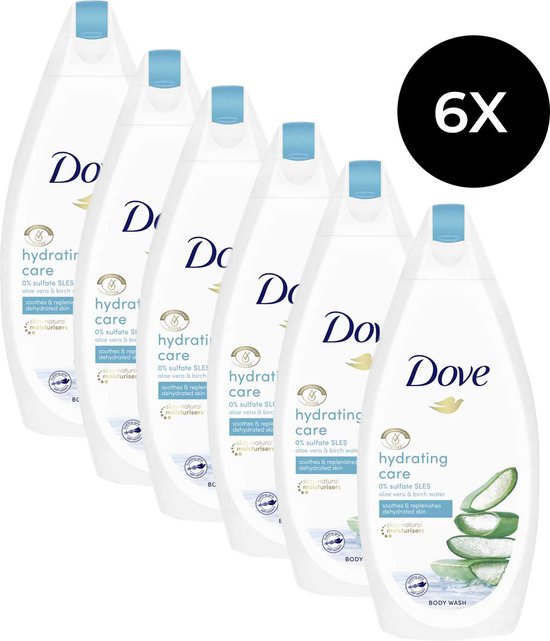 Dove Hydrating Care Body Wash 6 x 450 ml bol