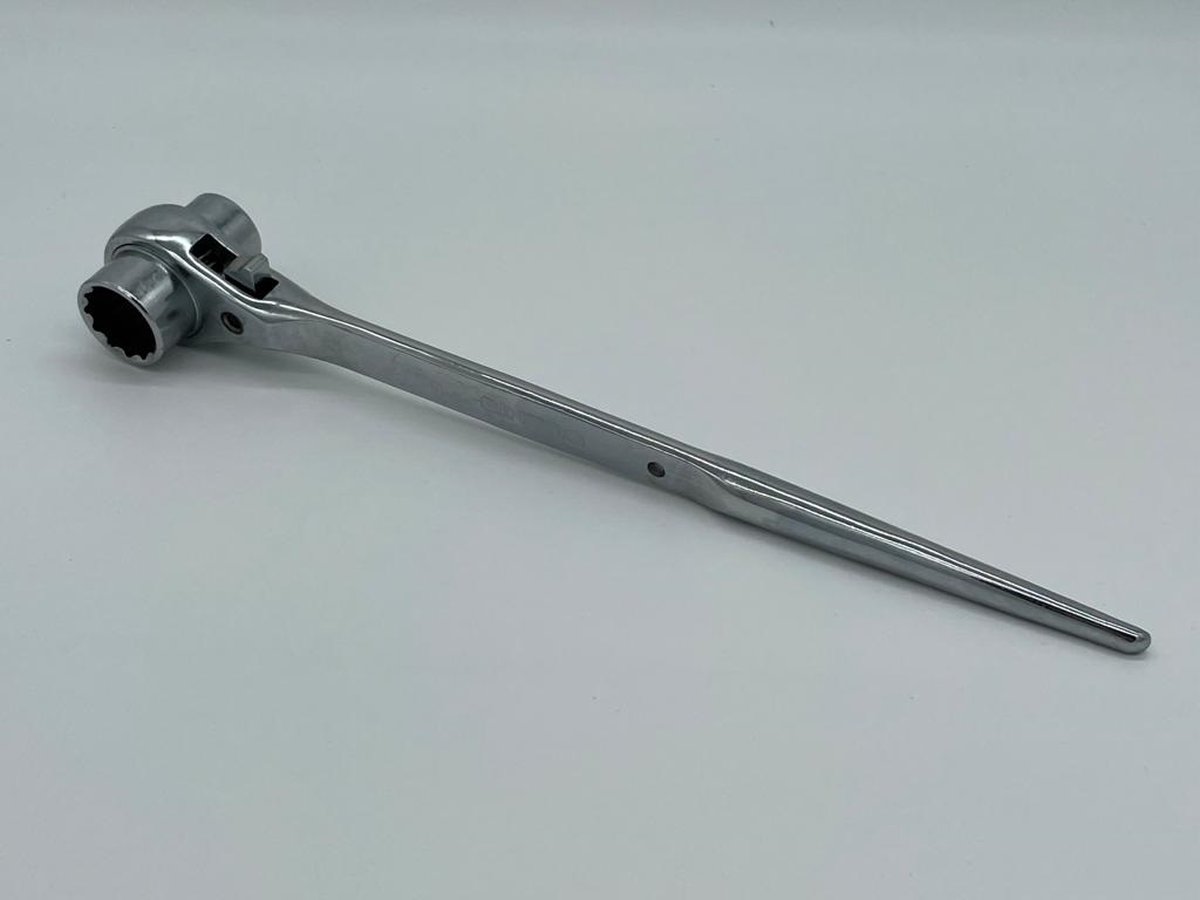 Ratel / Steigerratel / Werfpuntratel chroom 19 x 22 mm