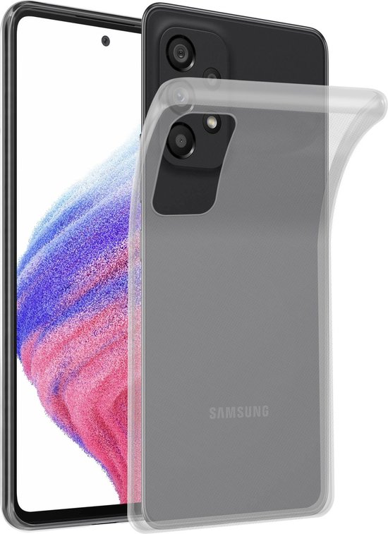 Coque Cadorabo pour Samsung Galaxy A53 5G en COMPLÈTEMENT TRANSPARENT - Coque de protection en silicone TPU souple