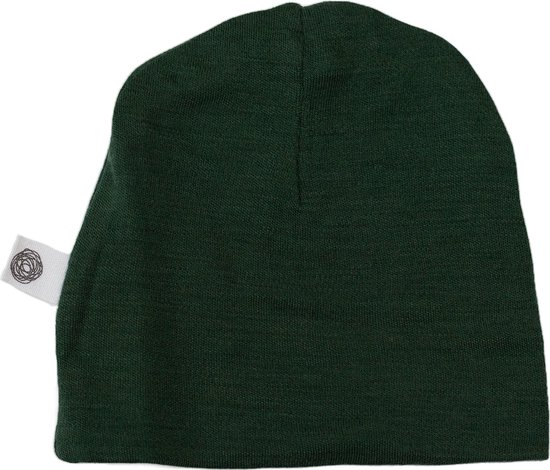 Lille Barn - Bonnet Bébé - laine mérinos - vert - taille 62