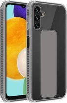 Coque Cadorabo pour Samsung Galaxy A13 5G en GRIS - Housse de protection en silicone TPU flexible avec support et fonction support