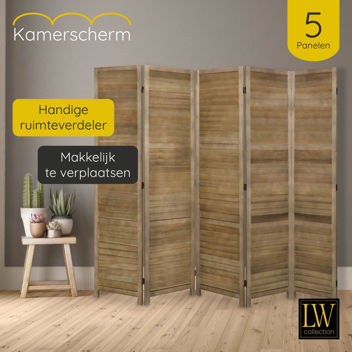 Tuinposter Vuurvink op een stuk hout - 170x120 cm - Wanddecoratie