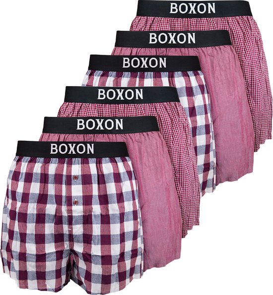 BOXON Heren boxershort 6 pack Web