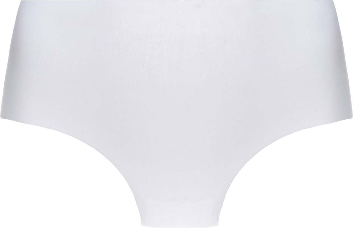 Marly MOON's - Naadloos Hoge Taille Slips - Onzichtbaar Dames Ondergoed - L - Wit - 1 Stuk