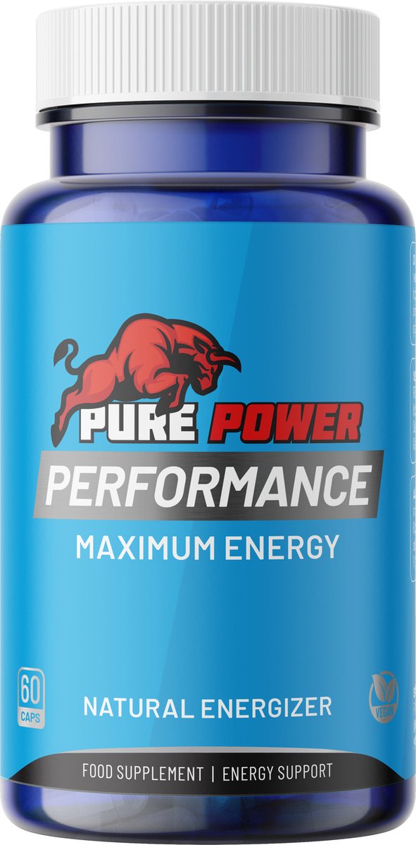 Goedkoopste Pure Power Performance | Maximum Energy Booster | Energie Super Booster | Geeft Extra Energie | Goed voor de Concentratie | Helpt bij Vermoeidheid | Stimuleert Langdurig Prestatie bevorderend Effect