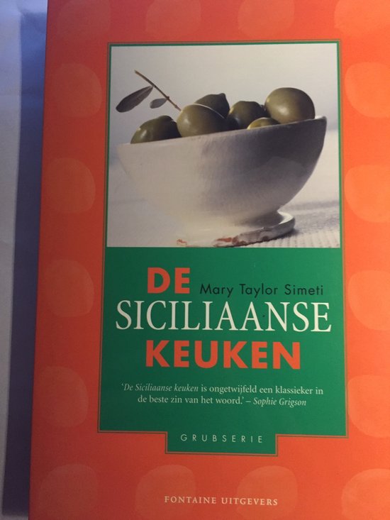 Cover van het boek 'De Siciliaanse keuken'