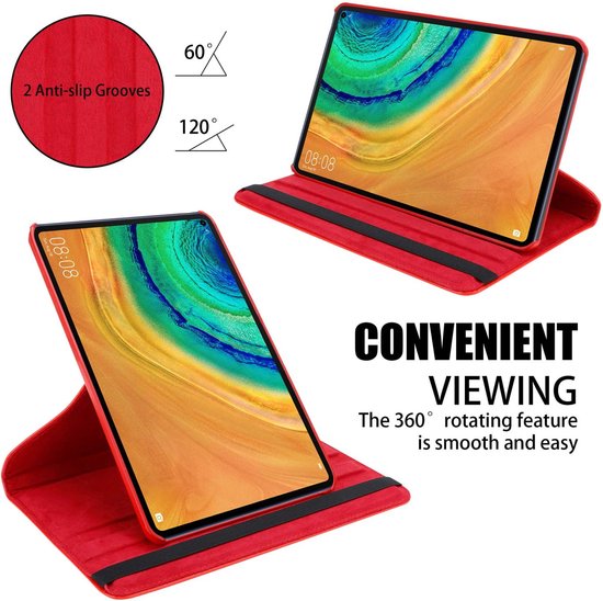 Coole Hülle Für Huawei MatePad PRO 10,8 Zoll – Mit Autowake & Standfunktion, Elegant In Rosa