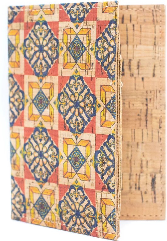 DWIH - Paspoorthouder - Paspoort hoesje - kaarthouder - kurk - Portugees design