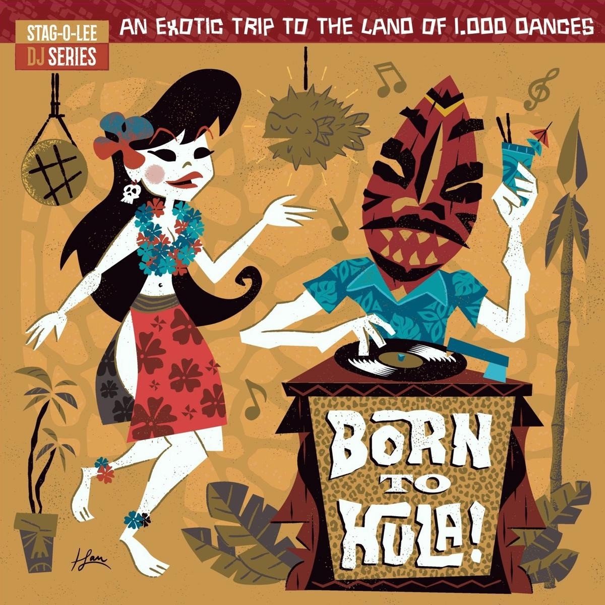 Various Artists - Born To Hula! (2 LP) (Coloured Vinyl)