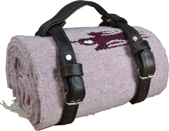 Couverture De Pique-nique Ou De Plage - Tapis Doux - Idéal Pour Le Camping En Plein Air - Noir