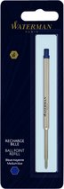 Waterman-navulling voor balpen | Medium penpunt met blauwe inkt | 1 stuk