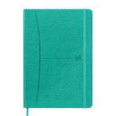 Notitieboek Oxford Signature A5 dot 104vel turquoise - 5 stuks