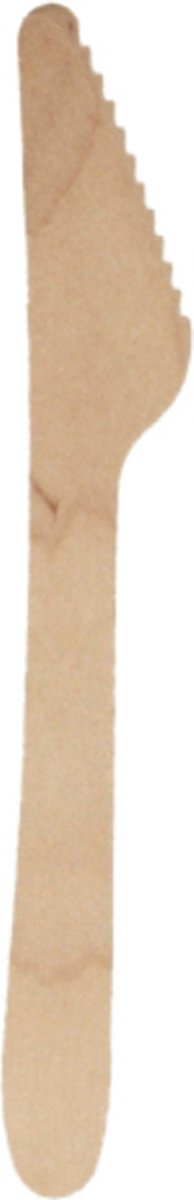 Mes IEZZY 160mm hout 100stuks