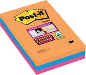 Post-it® Super Sticky Notes Kleurenset Bangkok - 3 stuks