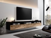 Tiroir de meuble - Meuble TV Bolivar - Chêne - Chêne foncé - 270 cm