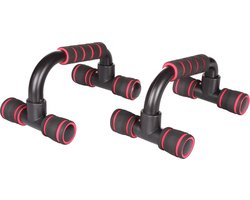 Merco Comfort Push Up Handles - Rood - Opdruksteunen