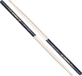 Zildjian 5A Hickory Sticks, zwart-DIP Natural Finish, Wood Tip - Drumsticks