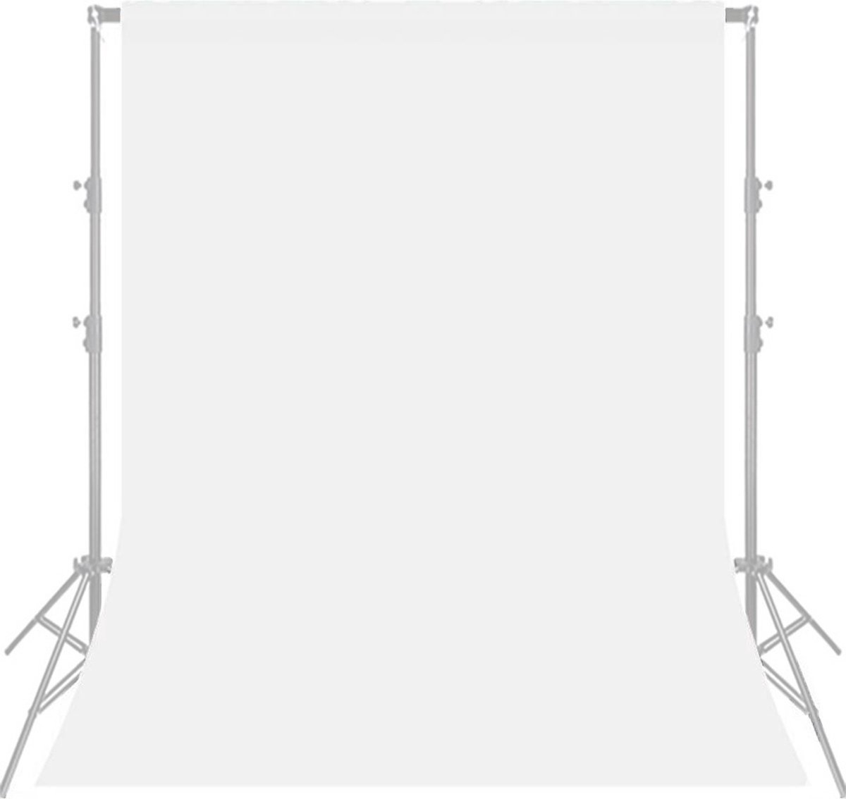 Professioneel 200 x 300 cm Wit Achtergronddoek - White Screen - Backdrop - Zonder Standaard - Geweven - Product fotografie - Videografie - Chroma Key - Zonder Stand - Achtergrond Doek - Studio