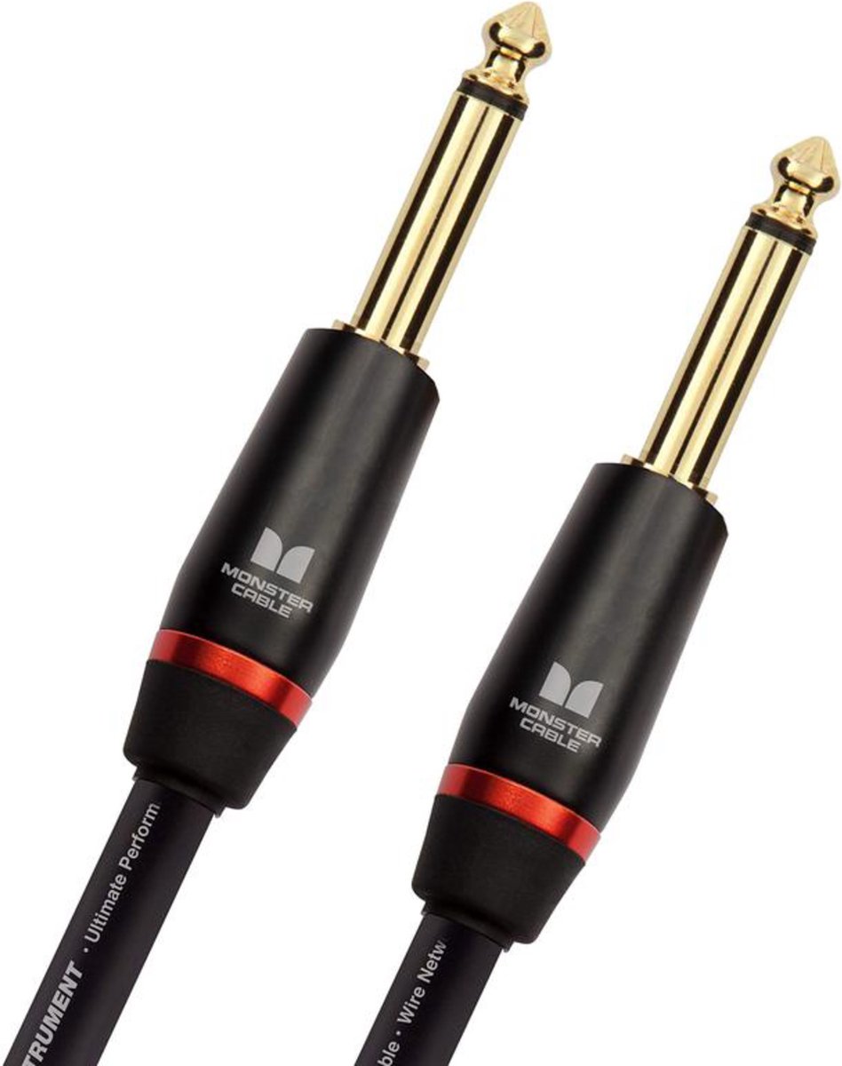 Monster Cable Bass Basgitaarkabel 6.4 Meter Recht/Rechte Pluggen 600550