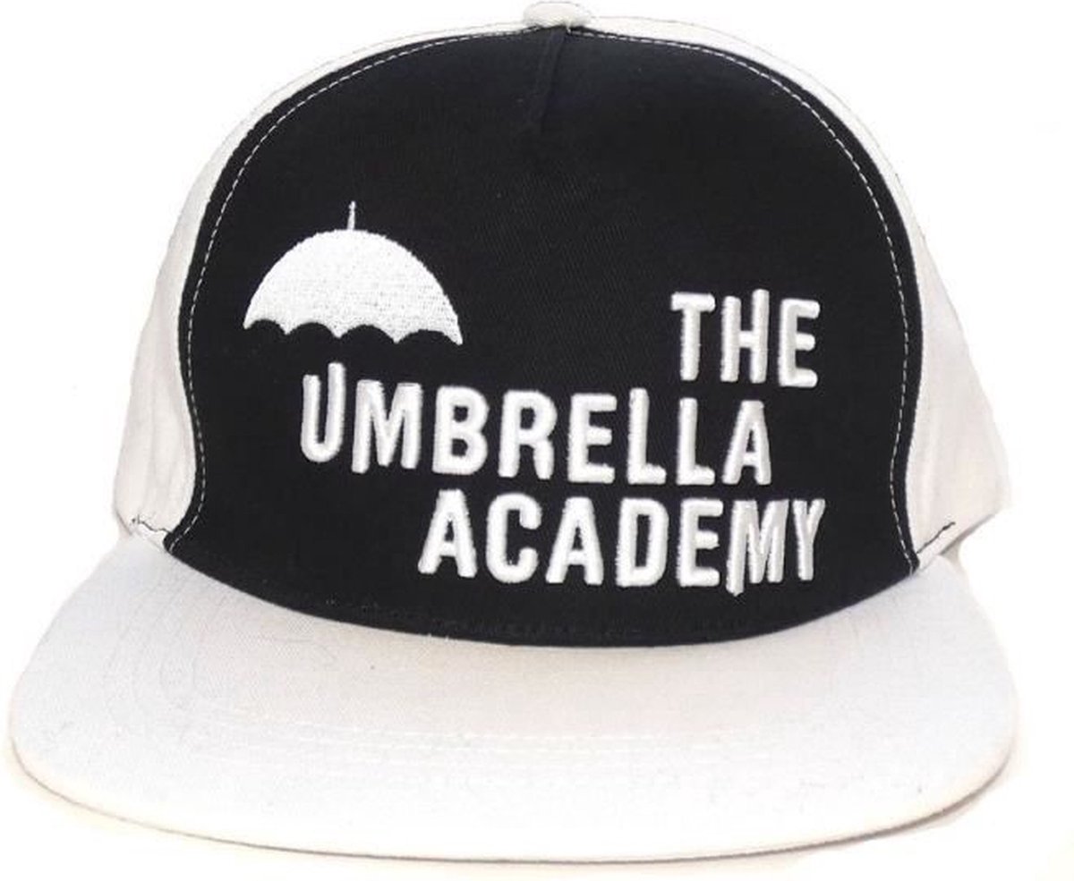 The Umbrella Academy - Mono Logo Zwart en Wit Snapback Cap